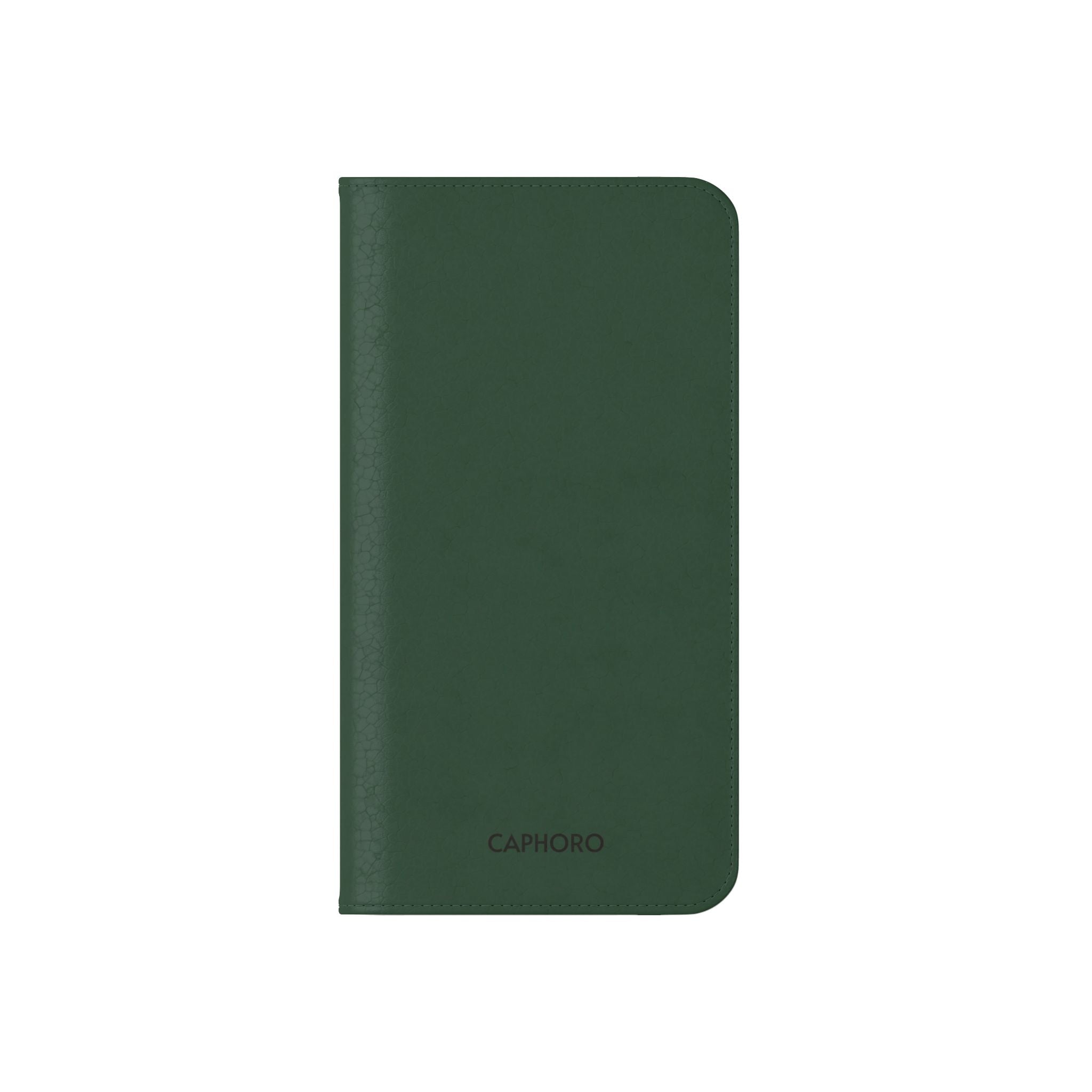 Leather Flip Phone Case with Card Slots — Slim Magnetic Wallet Cover