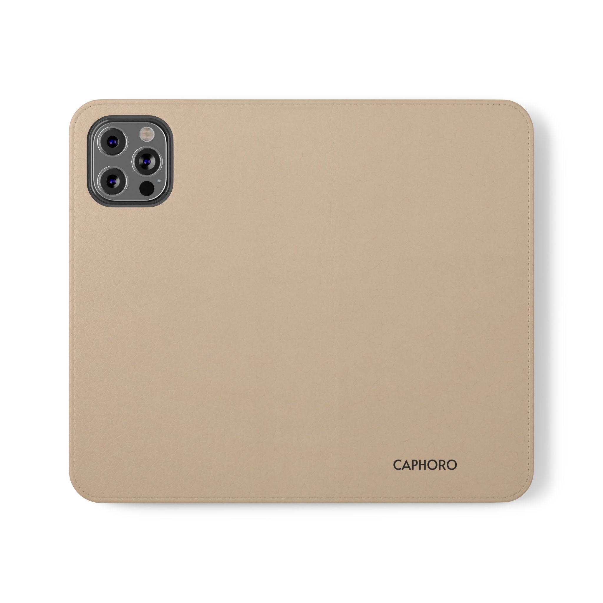 Leather Flip Phone Case with Card Slots — Magnetic Folio Wallet Case