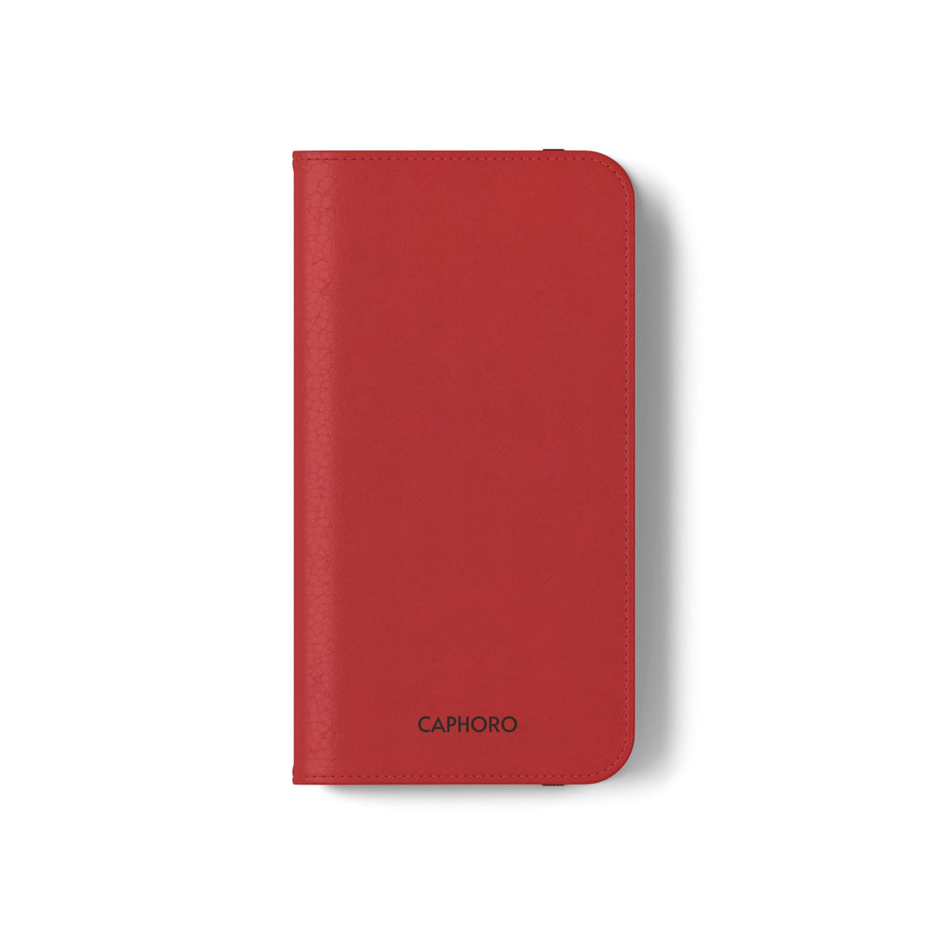 Leather Flip Phone Case with Card Slots — Magnetic Wallet Cover