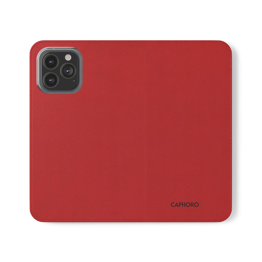 Leather Flip Phone Case with Card Slots — Magnetic Wallet Cover