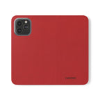 Leather Flip Phone Case with Card Slots — Magnetic Wallet Cover