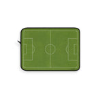 Soccer Field Laptop Sleeve – Green Football Pitch Protective Case
